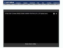 Tablet Screenshot of otima.com.tw